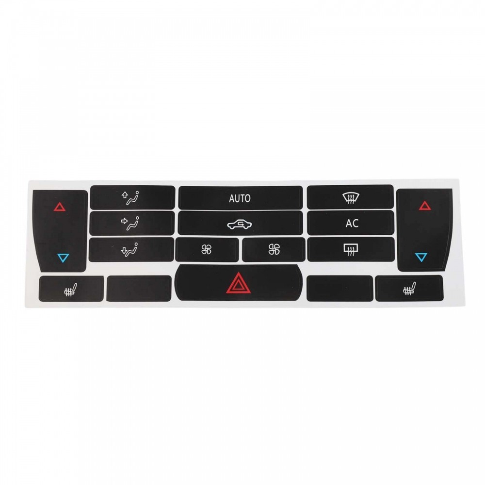 Climate สติ๊กเกอร์ควบคุมแอปพลิเคชั่นบริษัทชนิดปุ่มกดสําหรับ SAAB 9-3 2003-07