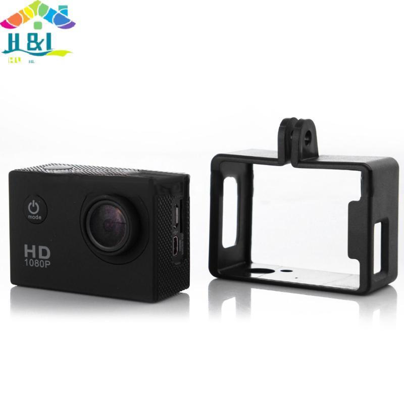H&L SJ4000 กรอบป้องกันกรณีฐาน SJ4000 Border สําหรับ SJCAM SJ4000 AIR, SJ4000 WIFI, SJ4000 อุปกรณ์เสร