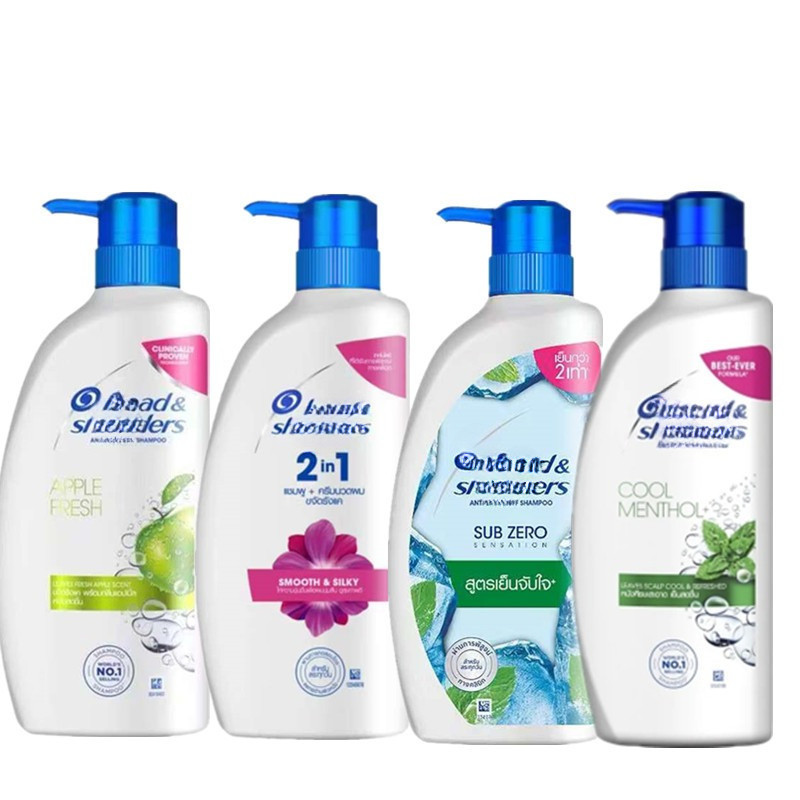 แชมพูขจัดรังแค Head & Shoulders สูตร คูล เมนทอล370 มล. Anti Dandruff Shampoo Cool Menthol 370 ml