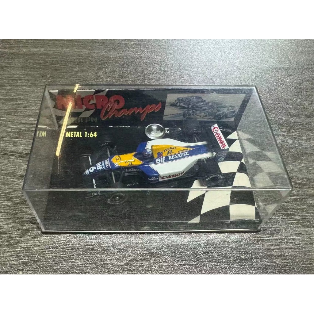 [Orphan] หายาก 1/64 Mini Cut Williams FW14B Minichamps Rare 64 Scale Old Goods, ไม่มีข้อบกพร่องผิดสา