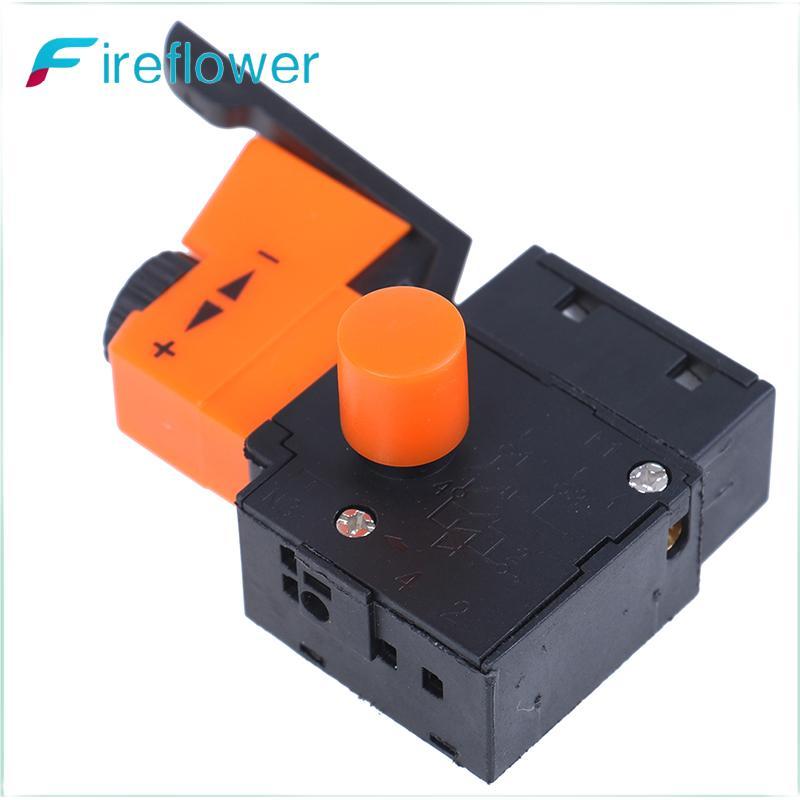 Fireflower FA2/61BEK lo บนไฟฟ้าสว่านมือไฟฟ้าควบคุมความเร็วสวิตช์ทริกเกอร์ 220v6a Nice