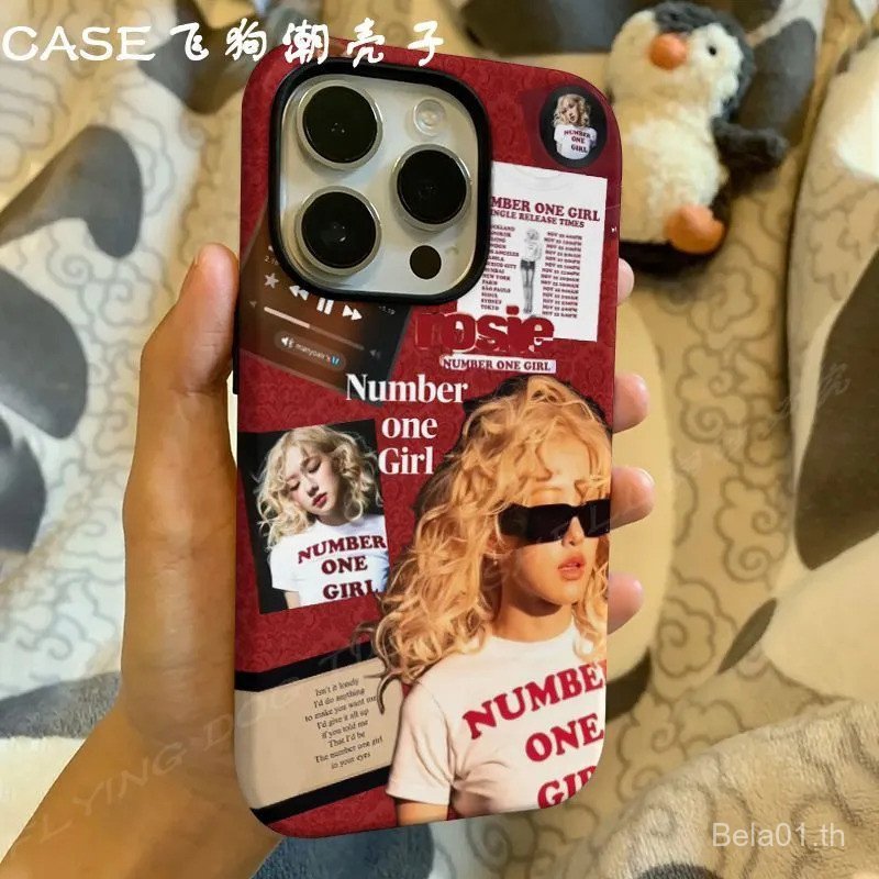 เคสโทรศัพท์โทรศัพท์ เหมาะสําหรับ iPhone ROSIE สไตล์ Collage เหมาะสําหรับ iPhone17Pro16 ฟิล์มเคสโทรศั