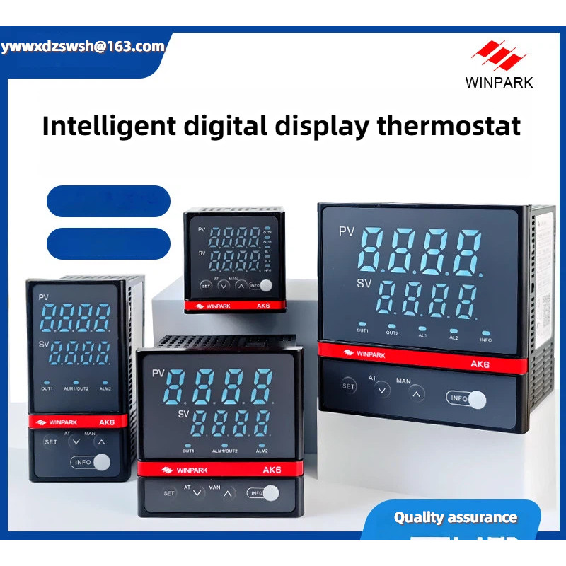 Huibang อัจฉริยะ Thermostat AK6 เครื่องบรรจุภัณฑ์ pid Self-Control จอแสดงผลดิจิตอลอุณหภูมิอัตโนมัติเ