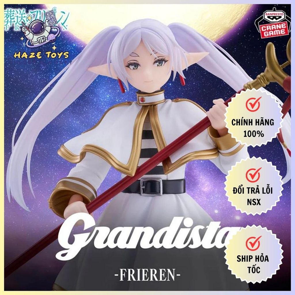 Frieren Beyond Journeys End - Grandista - ฟิกเกอร์ Frieren ของแท้ (Banpresto)