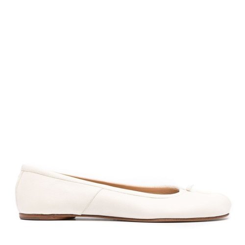 [รวมภาษี] Maison Margiela/Maison Margiela Margiela Ladies White Leather Casual Shoes S58WZ0042 P3753