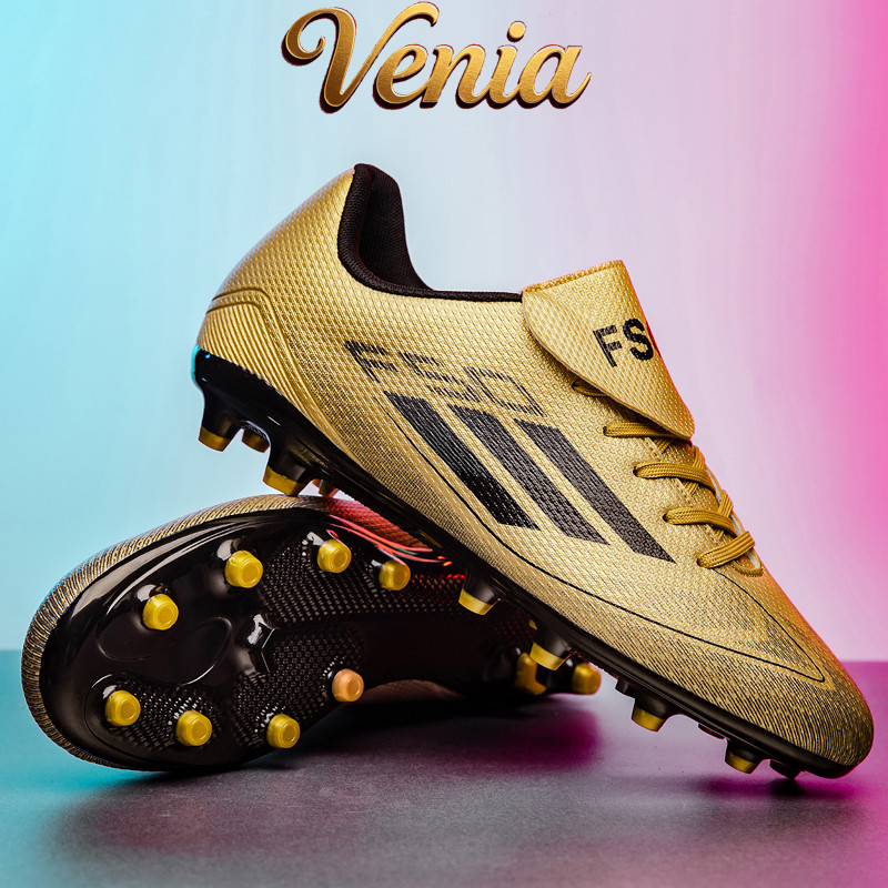 VENIA ผู้ใหญ่ / เด็ก ร้อยเล็บ รองเท้าฟุตซอล - สนามหญ้า / ห้อง หญ้าเล็บ Soccer Football Boots Size35-45