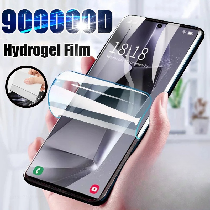HD Hydrogel ฟิล์มสําหรับ Realme U1 Q5i Q5 Q3s Q3t Q3 Q2i Q2 Q Pro Carnival 5G ป้องกันหน้าจอ