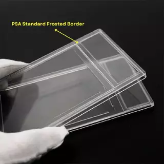PSA Graded Card กล่องการ์ดสะสม โปร่งใสทนทาน,คุณภาพสูงป้องกันรังสียูวีทนทานที่ถอดออกได้Tresting Cardกล่องป้องกัน