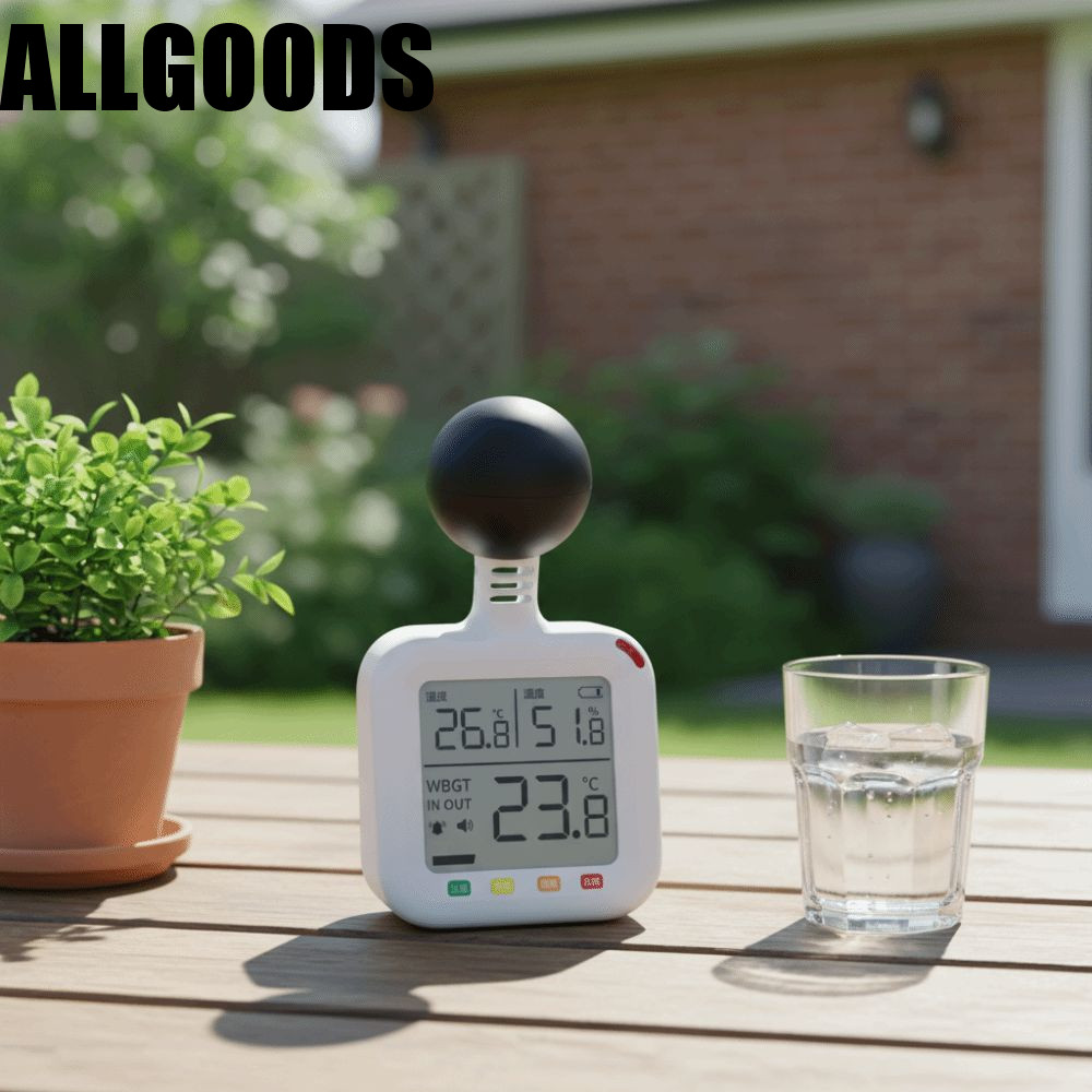 ALLGOODS WBGT เครื่องวัดดัชนีความร้อน,Iperdynamic Index Black Ball Heat Stroke Temperature, Index Me
