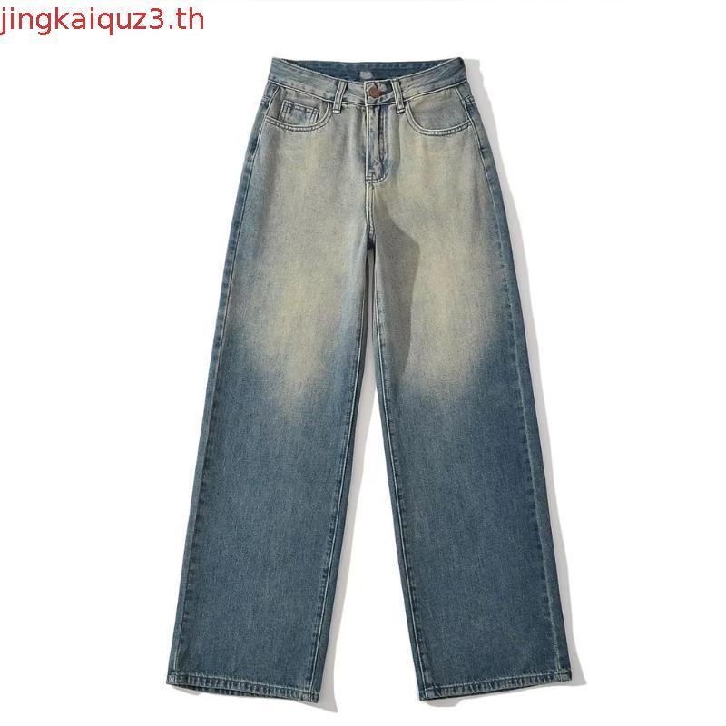 Riley.apparels - Virgin Jeans กางเกงยีนส์ 2ความยาว ทรงกระบอกกลางปลายขาม้า 7012