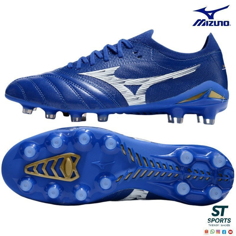 Mizuno Morelia Neo IV BATE AG/TF Kasut Bola Precision Fit OESG VZ7K FLBR 4MSB