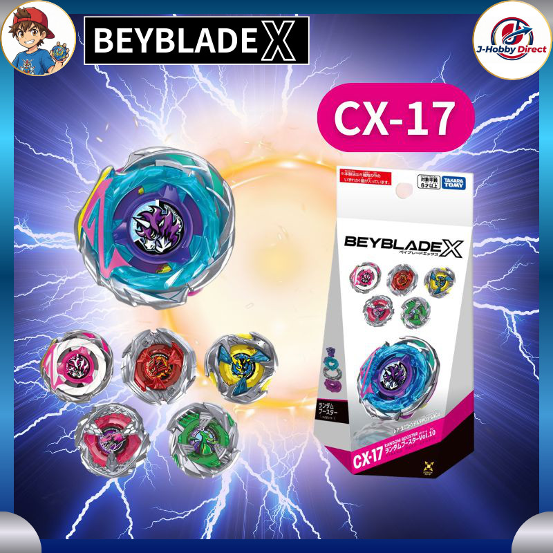 Takara Tomy BEYBLADE X CX-17 Random Booster Vol. 10