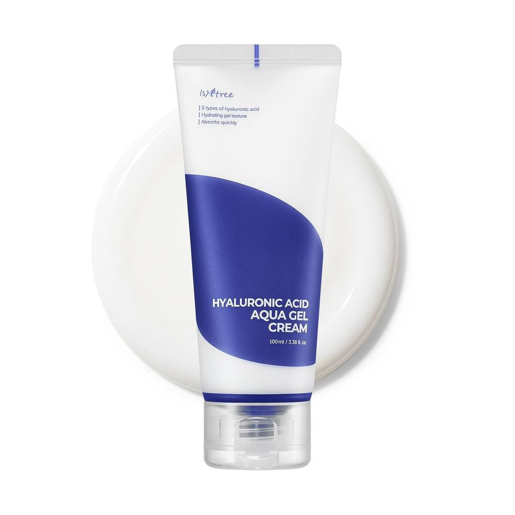 IsNtree Hyaluronic Acid Moisturizer 100ml, 3.38 Liquid oz |   ผลิตภัณฑ์ดูแลผิวเกาหลี |   ครีมให้ความ
