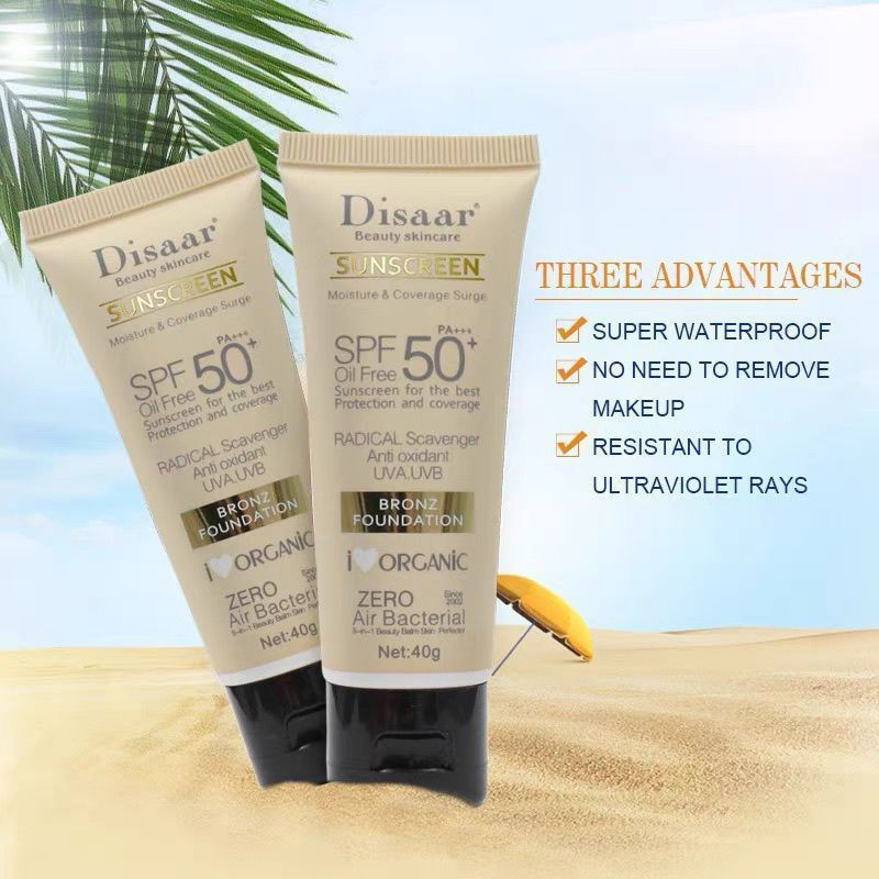 [ขายร้อน] Disaar Sunscreen Sunscreen Body Lotion 40g Sunscreen Ready Stock Sunscreen4.18