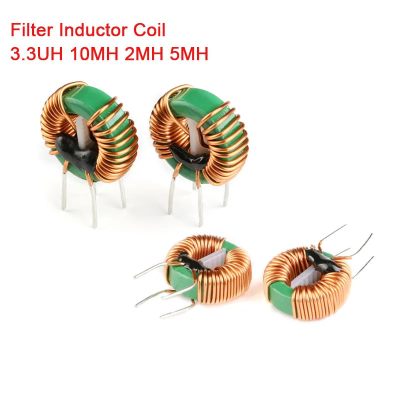 2 ชิ้น/1 P กรองตัวเหนี่ยวนํา 22*14*8 2MH 0.1 ลวด 14*9*5 มม.10MH 2MH 5MH โหมดทั่วไป Choke Inductor 4*