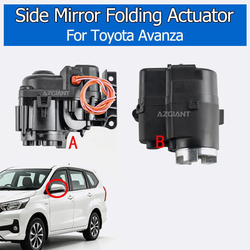 มอเตอร์พับกระจกมองข้างสําหรับ Toyota Avanza 2012-2023 พับ Actuator อะไหล่ซ่อม Professional