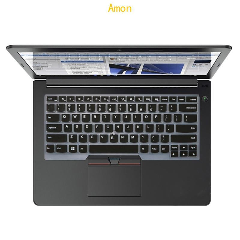 Amon Silicone Keyboard Guard Skin Film สําหรับคีย์บอร์ด T480S T490S ป้องกันฝุ่นละอองและการรั่วไหล