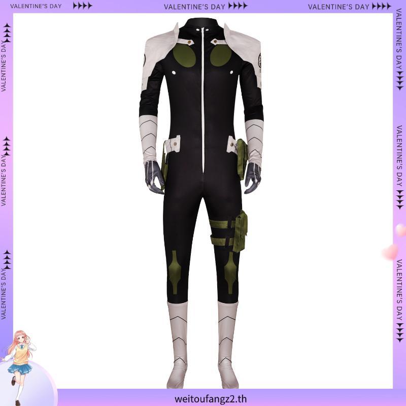 2024 ใหม ่ เมษายน Kaiju No.8 คอสเพลย ์ Ribeno Kafka Combat Jumpsuit Perfect Restoration
