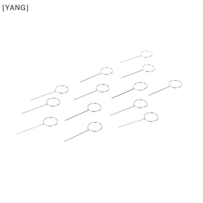 [YANG] 20 ชิ้น/ล็อต Universal ซิมการ์ดถาด Ejector Eject Pin Key Removal เครื่องมือสําหรับโทรศัพท์