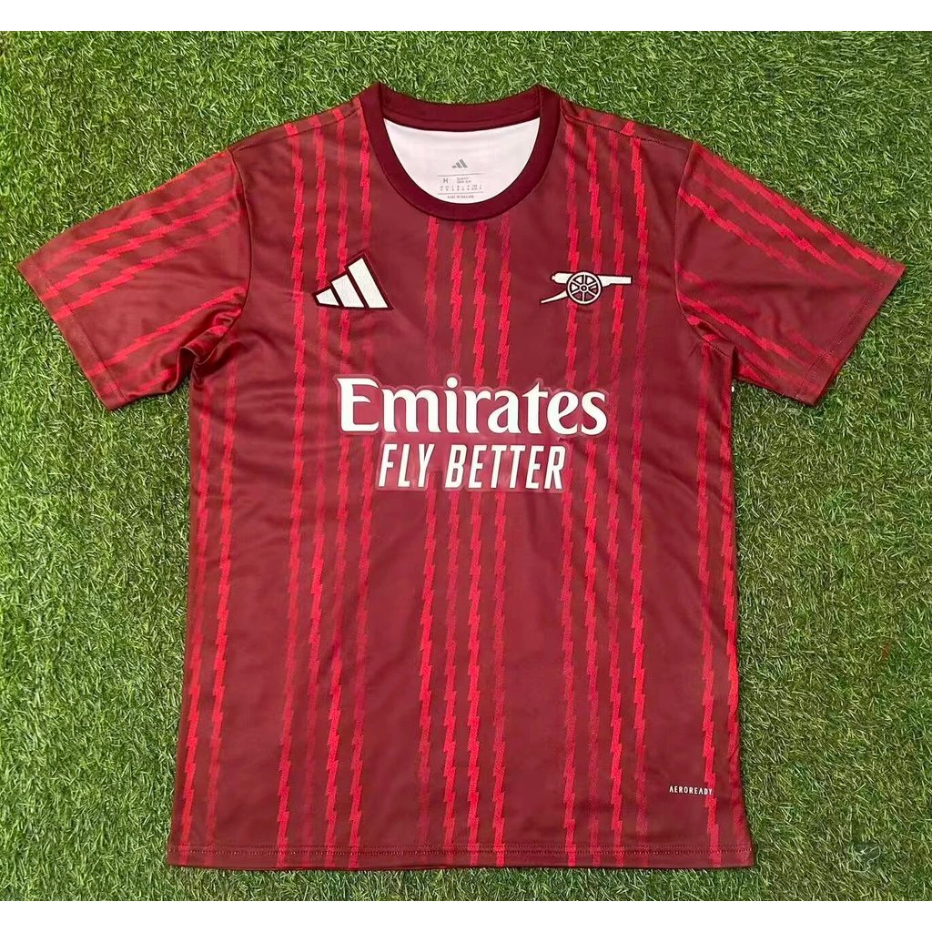 สไตล์ใหม่ 25-26 Arsenal Jersey Arsenal Training Jersey Arsenal Sai Front Jersey เสื้อฟุตบอล