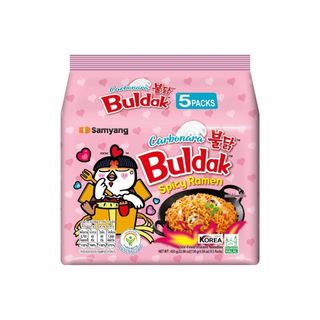 [สินค้าส่งด่วน] ซัมยัง สไปซี่ คาโบนาร่า 130กX5 SAMYANG SPICY CARBONARA 130X5