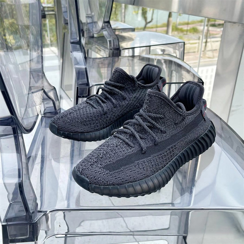 {Breathable} รองเท้า Yezzy Boost 350 V2 Black Starry Sky รองเท้าวิ่งผู้หญิงและผู้ชาย PEYS-019