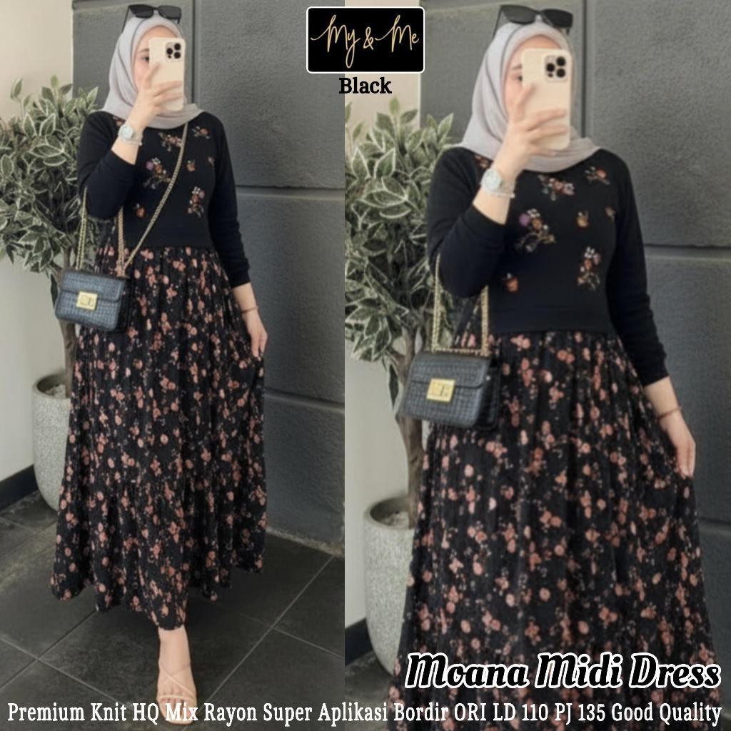 0105 MOANA MIDI DRESS โดย My&mE FASHION ORIGINAL