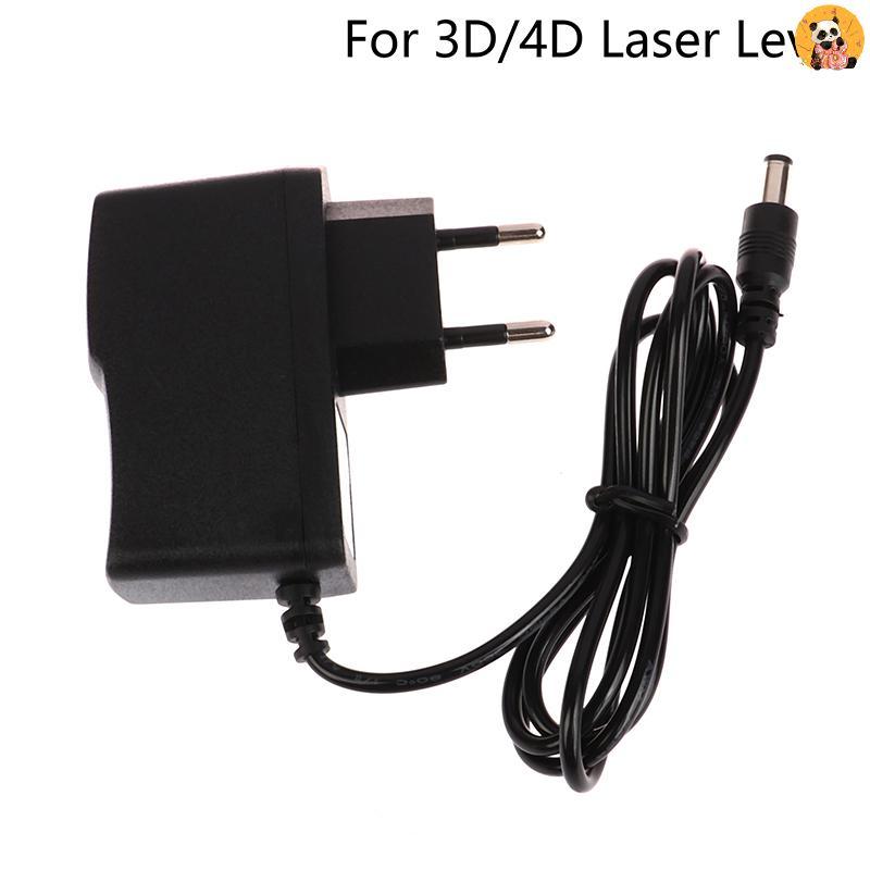 [CO] เครื่องชาร์จอเนกประสงค์สําหรับระดับเลเซอร์ 3D/4D EU Plug อะแดปเตอร์ไฟ AC อุปกรณ์เสริมระดับเลเซอ
