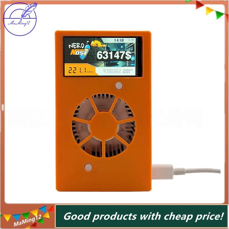 [MaMing] NerdMinering V2MAX Nerdnos 200GH/S Bitcoin Solo Miner Win 3.125 BTC Miner WiFi การเชื่อมต่อ