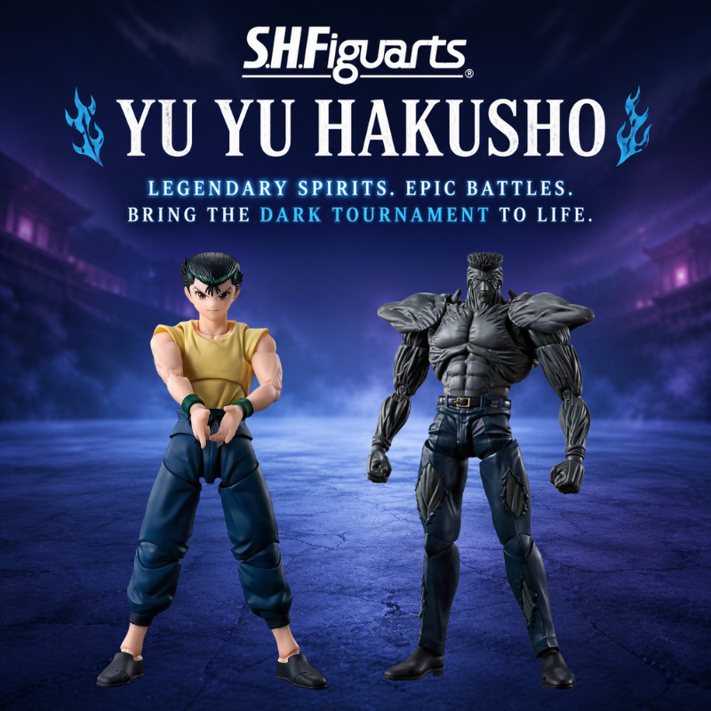 TAMASHII NATIONS S.H.Figuarts Yu Yu Hakusho Action Figure Collection