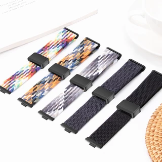 สายรัดไนลอนแบบสปอร์ตสําหรับ Huawei Watch Fit 4 4pro/3 Braided Breathable สําหรับ Huawei Watch Fit 5 5pro