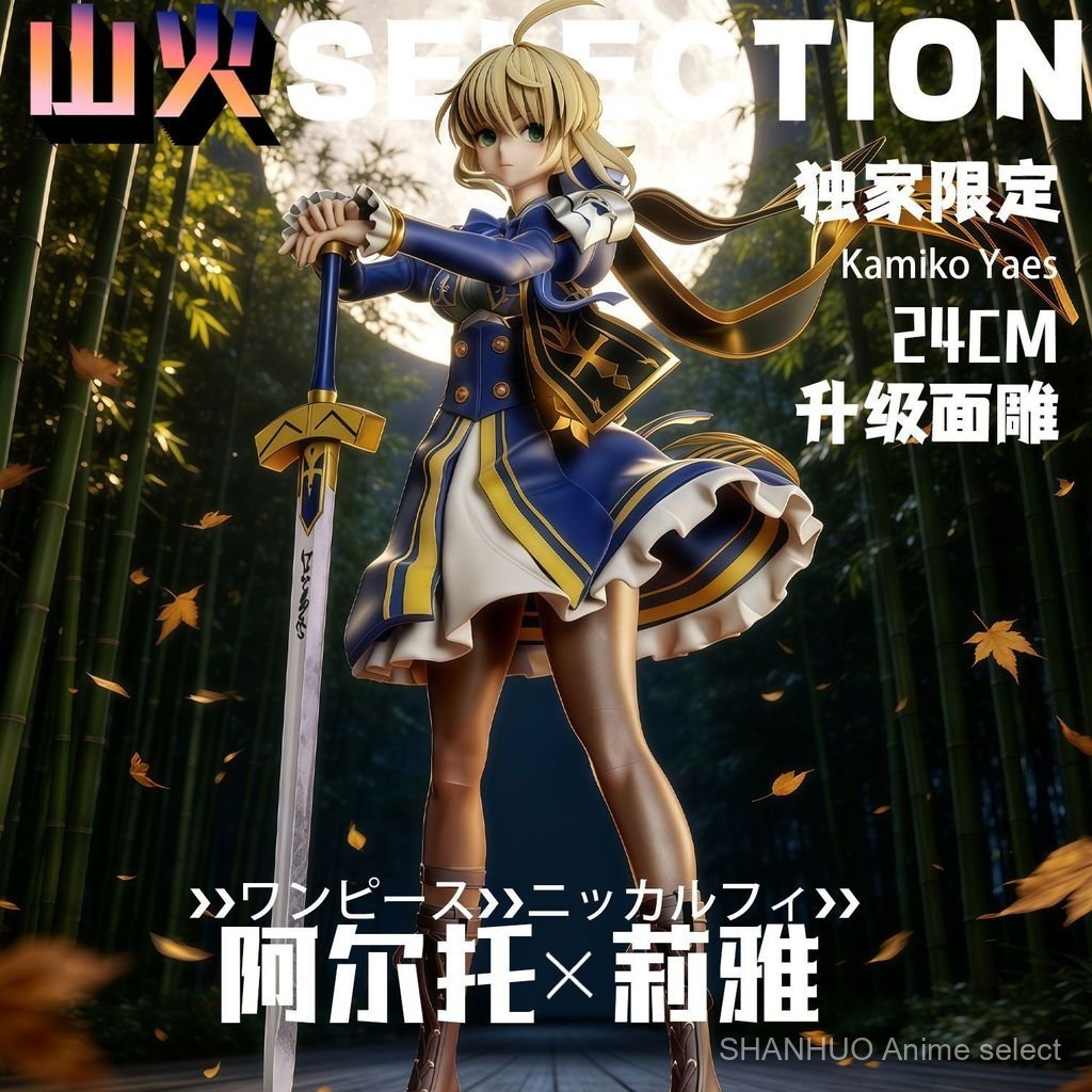 【มีสต็อก】Fate Night Seba Arturia Figure [Exclusion Limited] ANE Arturia Saber Sword of Oath Victory Model รูปปั้นเดสก์ท็อปแชสซีตกแต่งของขวัญวันเกิด