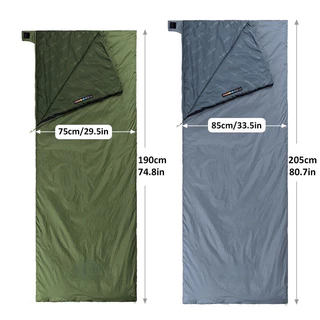 【COD】ถุงนอน ultralight พกพาได้ splicable เหมาะสำหรับการเดินป่าและแคมป์ปิ้งในฤดูใบไม้ผลิและฤดูร้อน