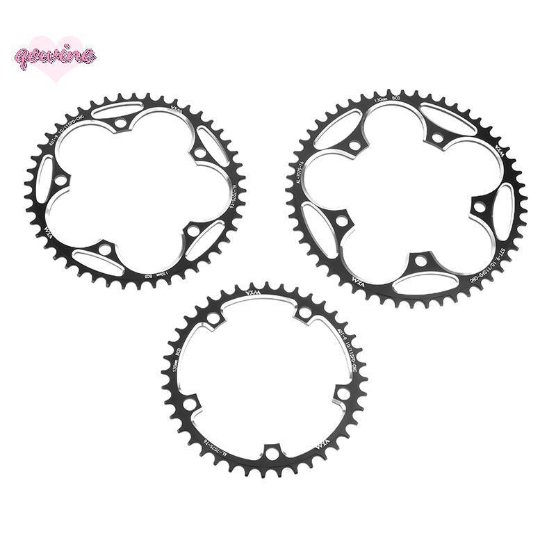 [qowine] 130 BCD โซ่จักรยาน N Wide Stars 38-60T AL7075 Sproet สําหรับจักรยานเสือหมอบบวกและลบแผ่นเกีย