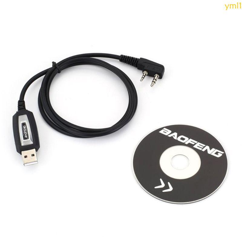Yml1 สายการเขียนโปรแกรม USB กันน้ําสําหรับ UV-5R BF-888S