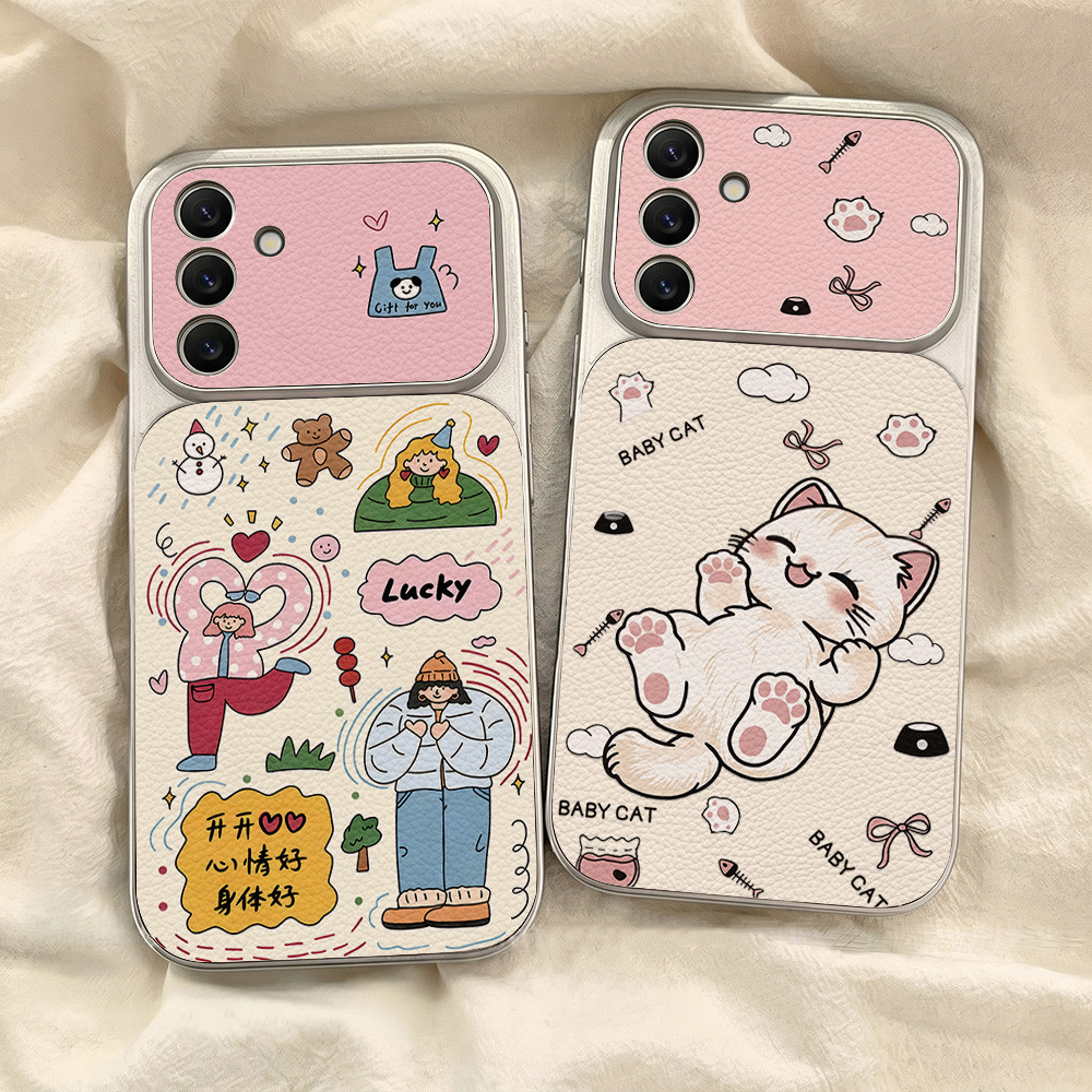 เคสโทรศัพท์สุดหรูสำหรับ For Samsung A57 A37 A27 A07 A56 A17 A55 A06 A05S A54 A36 A15 S25 S26 S23 Ultra S24 FE A34 A35
