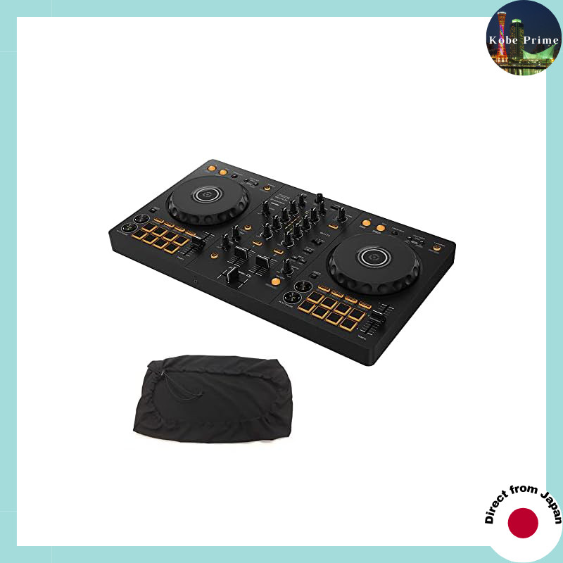 DJ Controller DDJ-FLX4 + Dust Cover Set (Compatible with rekordbox/Serato DJ Lite) [Successor to DDJ