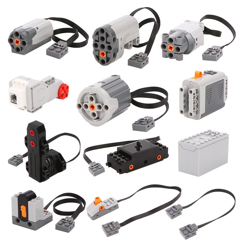 Building Block Motor Power Group Programming MOC Technology PF Building Block MX L Motor Toy