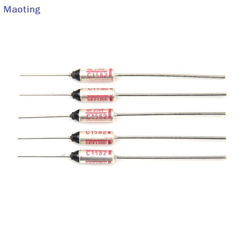 [MT] 5 ชิ้น SF214E Sefuse Cutoffs NEC ฟิวส์ความร้อน 216°C 216 องศาเซลเซียส 10A 250V