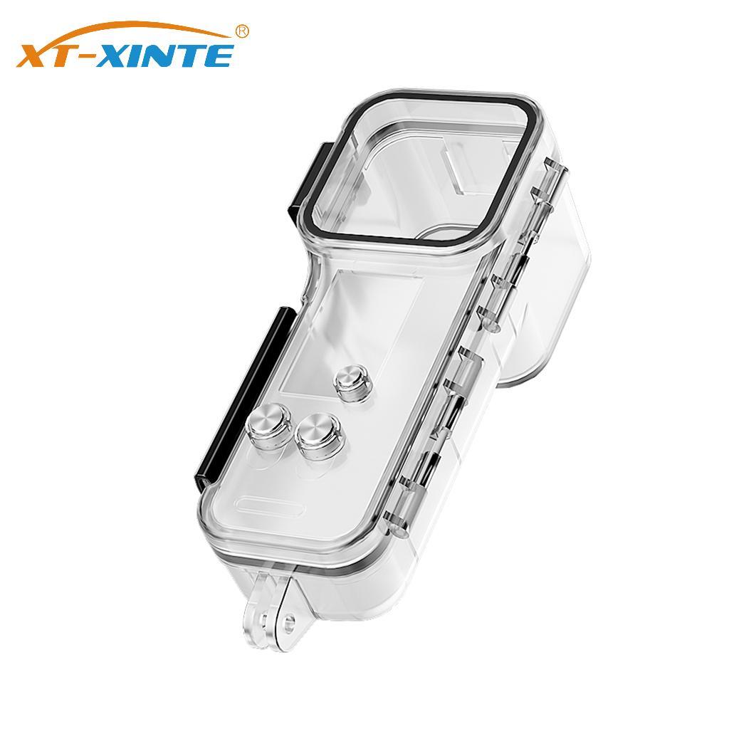 XT-XINTE เคสกันน้ําเข้ากันได้สําหรับ DJI Osmo Pocket 4 กรณีดําน้ําใต้น้ําดําน้ําเกราะป้องกันอุปกรณ์เ