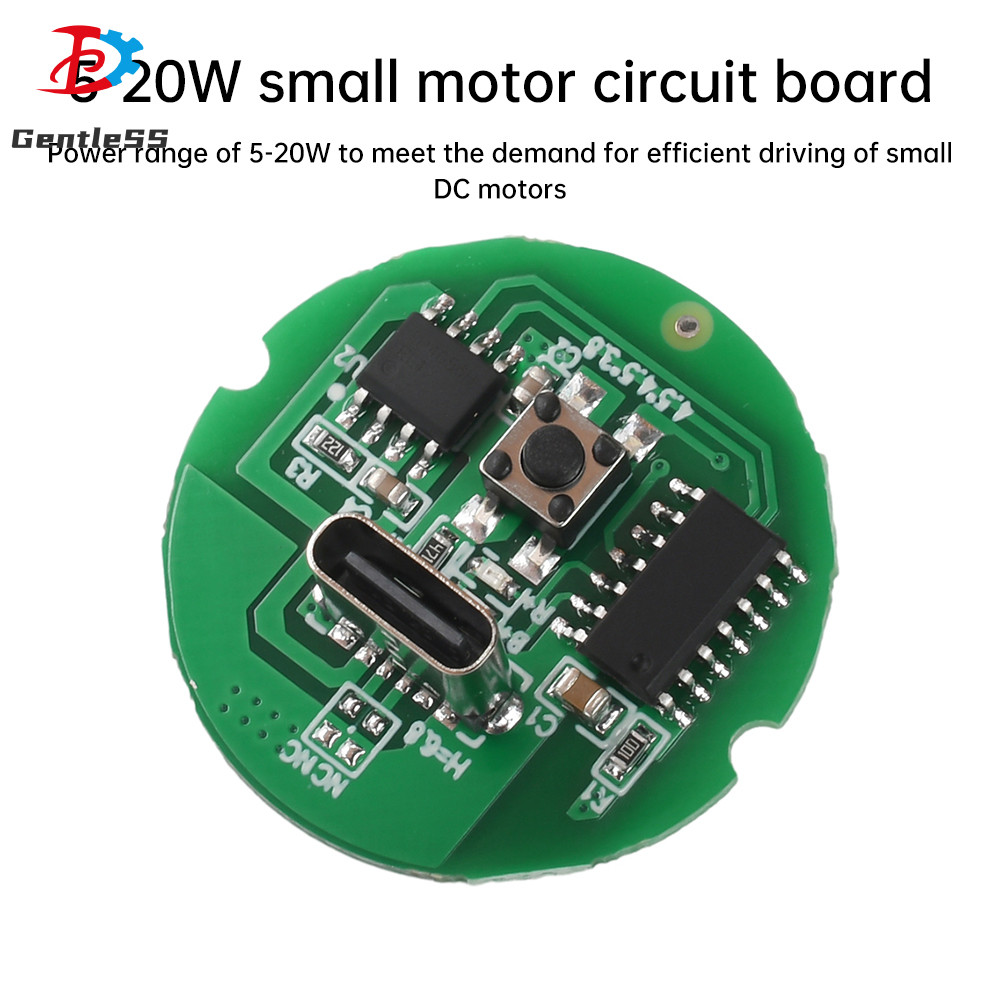 DC3-6V DC Motor Driver Board 5-20W Motor Circuit Board สว่านไฟฟ้าขนาดเล็ก DIY อุปกรณ์เสริมประเภท C