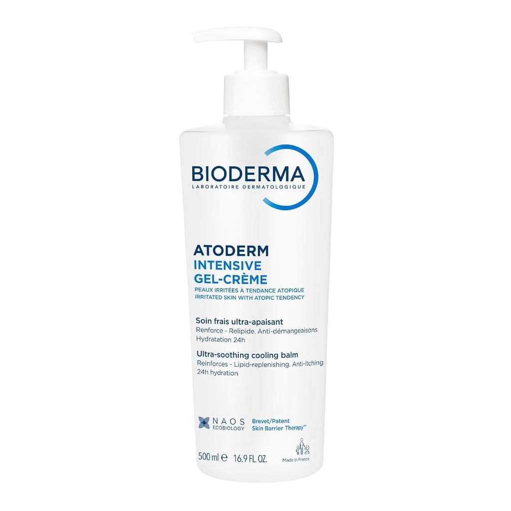 Bioderma Atoderm Intensive Gel-Cream, hing Body Moisturizer สําหรับผิวแห้งถึง Atopic Sensitive , 24-