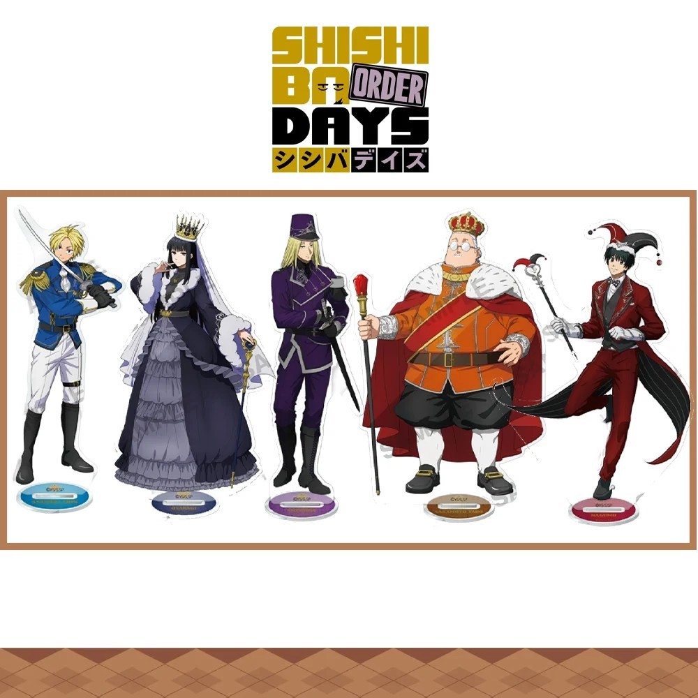 Standee อะนิเมะ Sakamoto Days รุ่น Taro Shin Nagumo Osaragi Shishiba micha อะคริลิค 15 ซม.พวงกุญแจตก