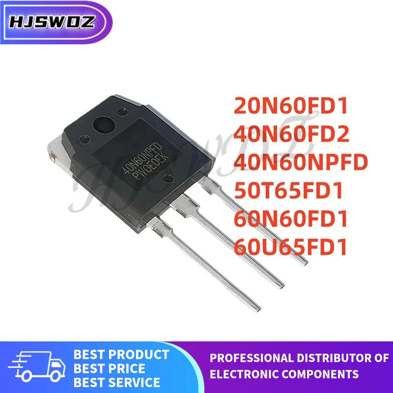 5PCS TO-3P 20N60FD1 60N60FD1 50T65FD1 40N60NPFD 40N60FD2 SGT20N60FD1PN SGT60N60FD1PN SGT50T65FDD1PN 
