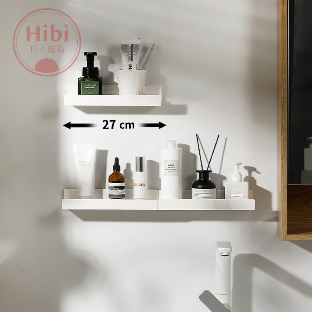 [ Hibi Store ] พร้อมส่งไทย ชั้นวางของสไตล์ญี่ปุ่น ไม่ต้องเจาะรู สำหรับวางหรือเก็บของใช้ต่างๆ