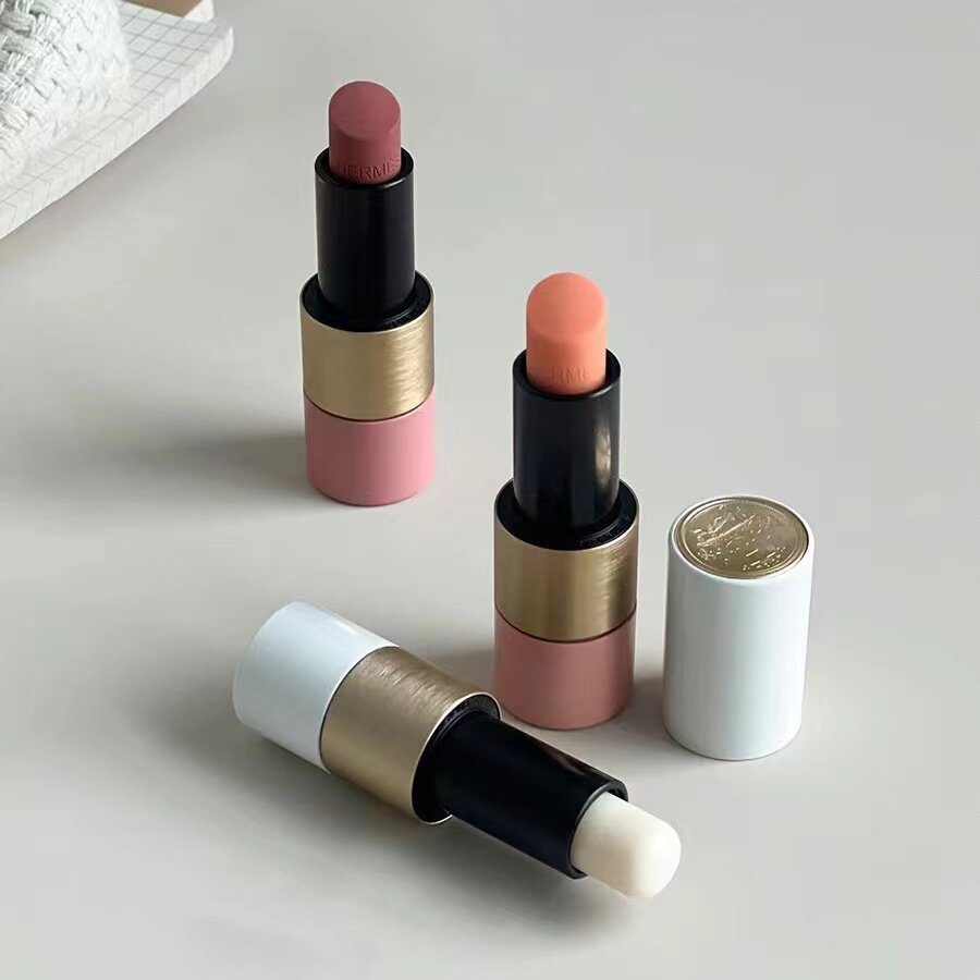 ส่งของภายใน 12 ชั่วโมง 🥤 ของแท้💯 Hermes Rose Hermes Rosy Lip Enhancer 3.5g สี #30 Rose De Ete #14Rose Abicot #49 Rose