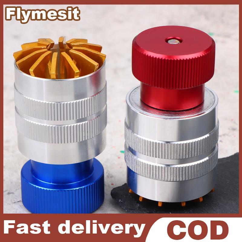 Flymesit นาฬิกาคริสตัล Lift เครื่องมือฝาครอบ Inserter Remover ที่เปิดแบตเตอรี่สําหรับซ่อมนาฬิกาง่ายและการบํารุงรักษาอุปกรณ์เสริม EN