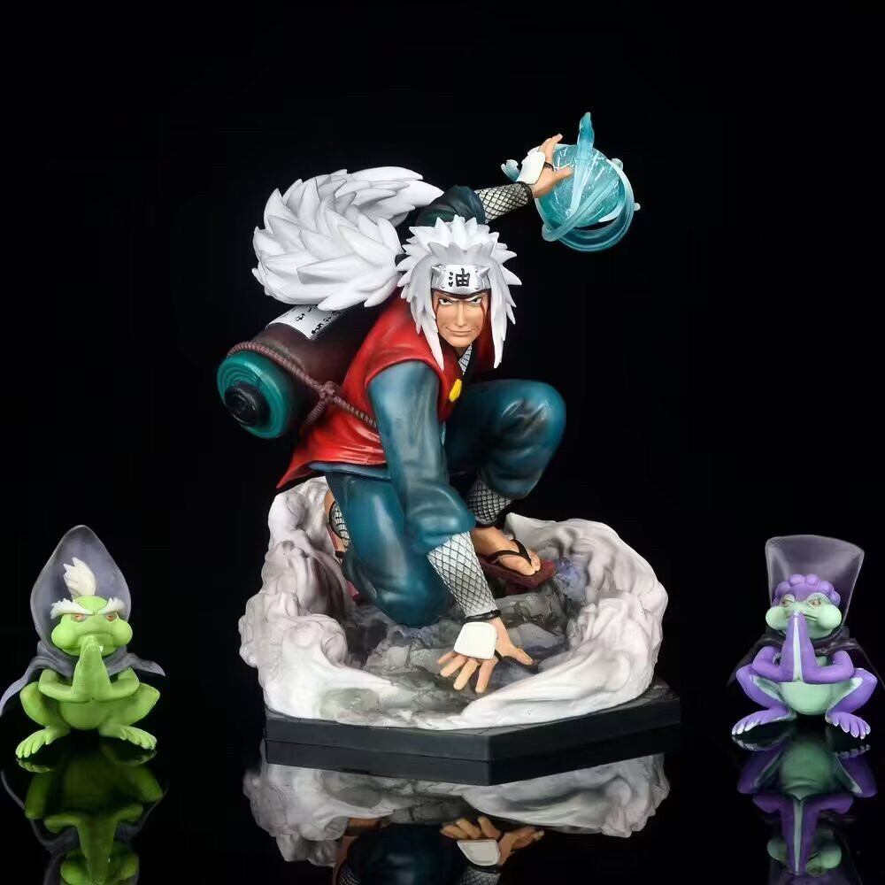 Naruto LS GK Jiraiya Naruto Toad Immortal Sannin รูปปั้นรูปเครื่องประดับ