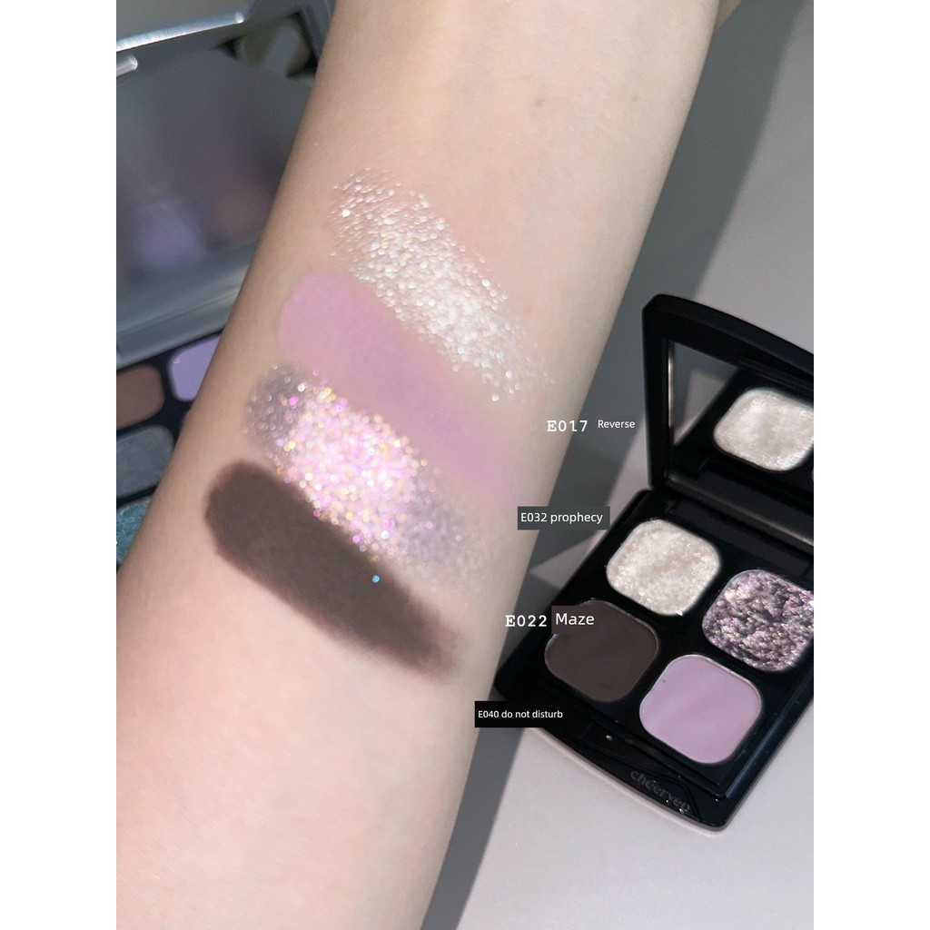 อายแชโดว์ อายแชโด eyeshadow Qianyan Monochrome Eyeshadow Palette Self-Organized Palette Blush Base ค