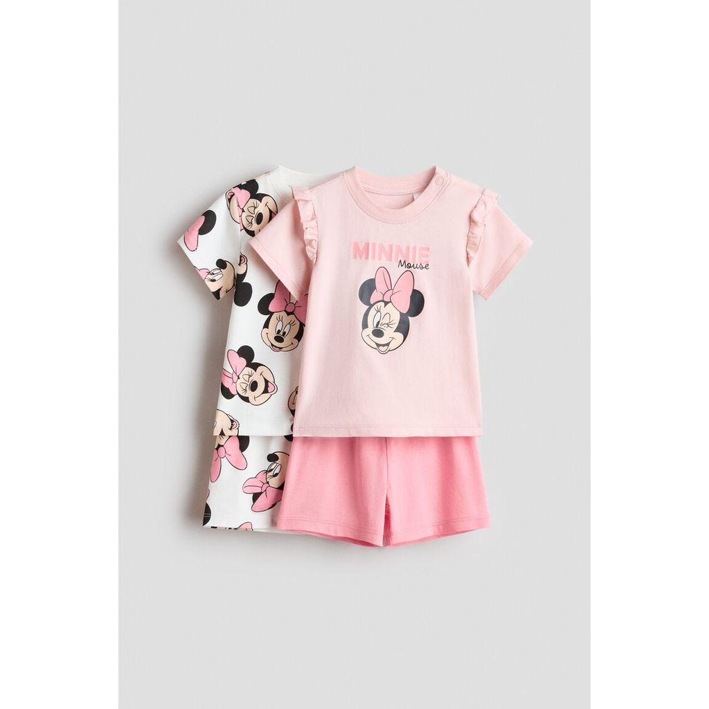 H&M(เอชแอนด์เอ็ม) ชุดนอนสั้น 3 ชิ้น เด็กทารก 1333812_1